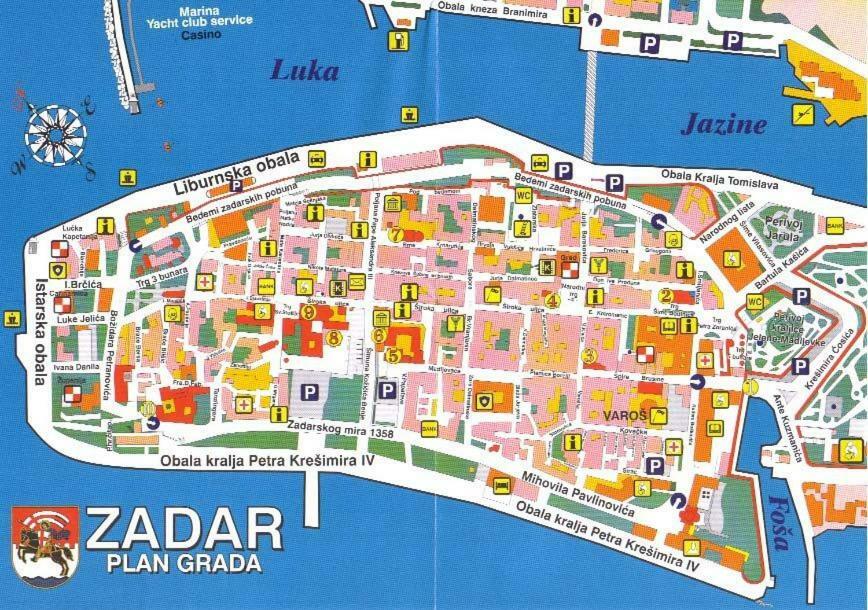 Jazine1 Lejlighed Zadar Eksteriør billede